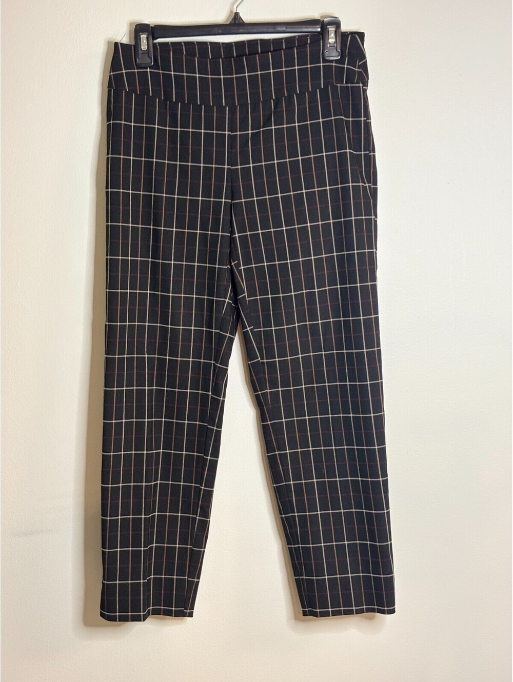 Zac and Rachel 6 Petite Pull On Dress Pants Plaid